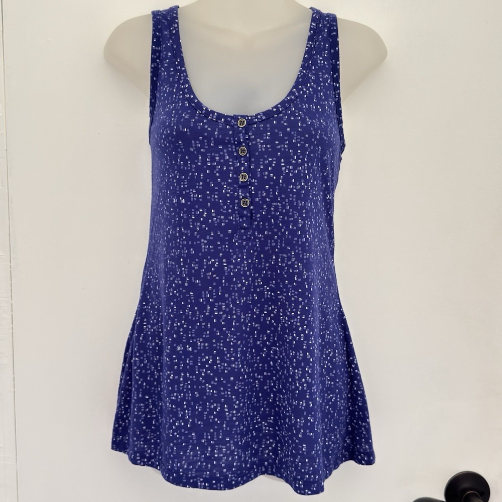 MOSSIMO Tank-Top Womens S Purple Sleeveless Racerback Babydoll Y2K Retro